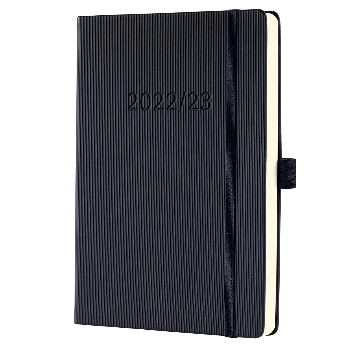 A5 Sigel Conceptum Agendas semainiers Agendas Fournitures de bureau Sigel  Conceptum A5 agenda semainier 2023-2024 couverture rigide page de notes (18  mois) - noir