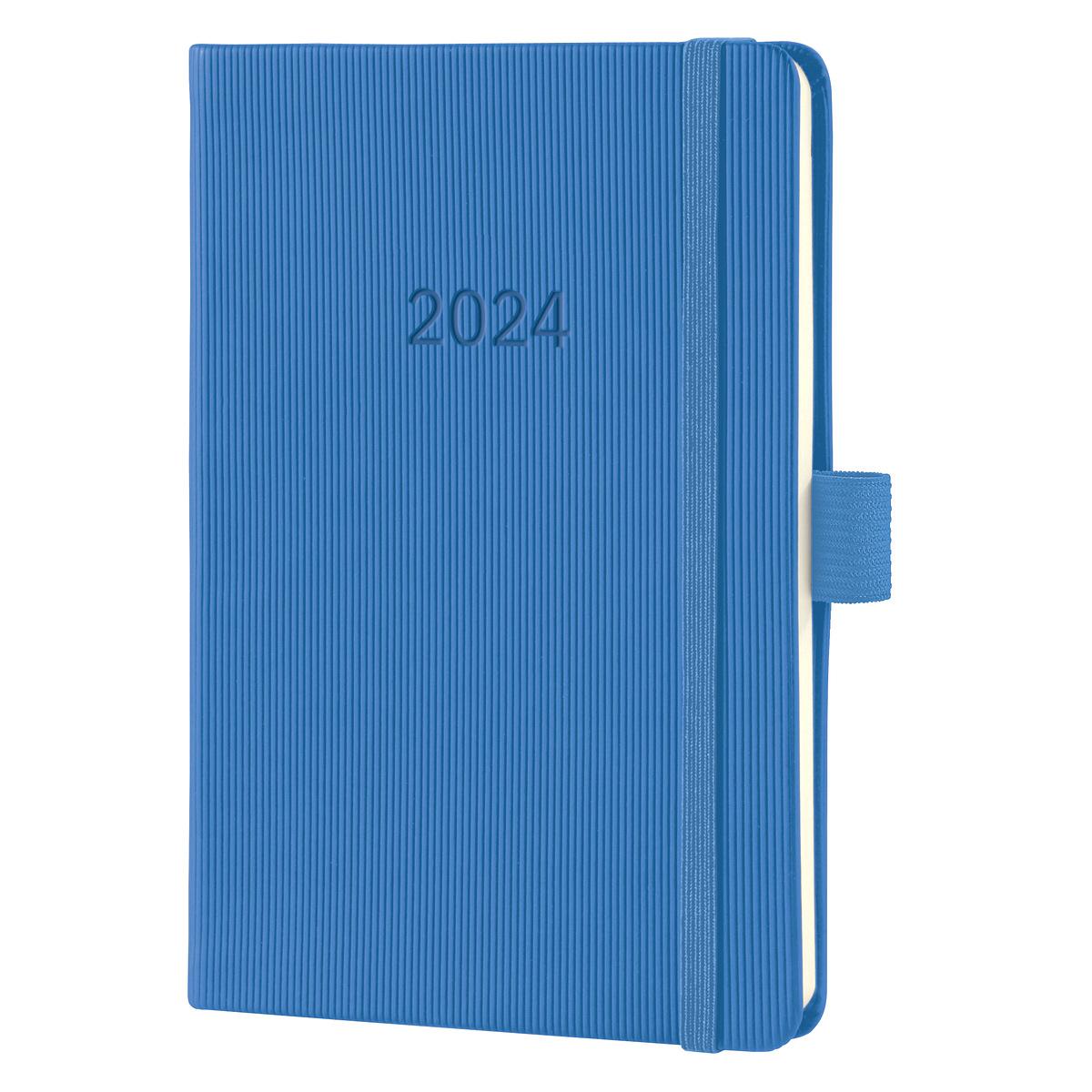 Sigel Agenda hebdomadaire Conceptum 2024, Bleu