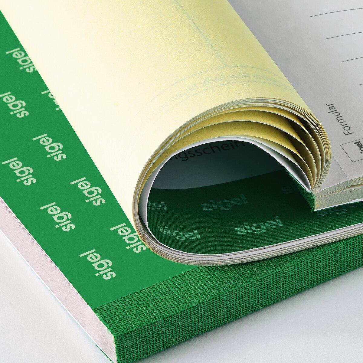 Grünes Formularbuch, Seiten umgeblättert