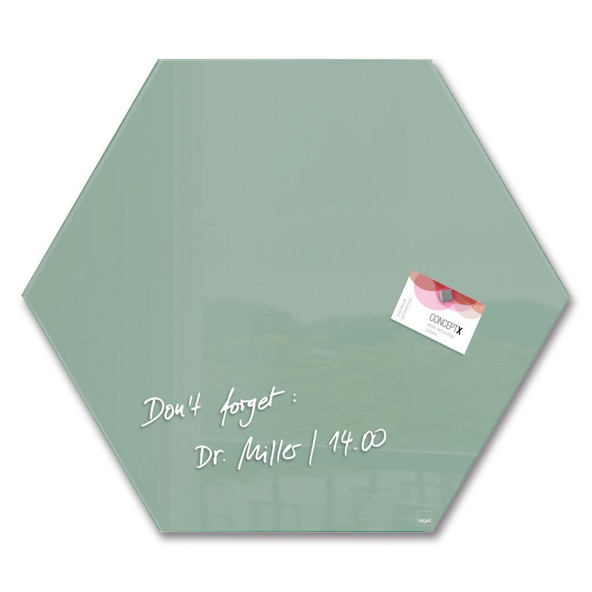 Glas Magnettafel Artverum Sigel