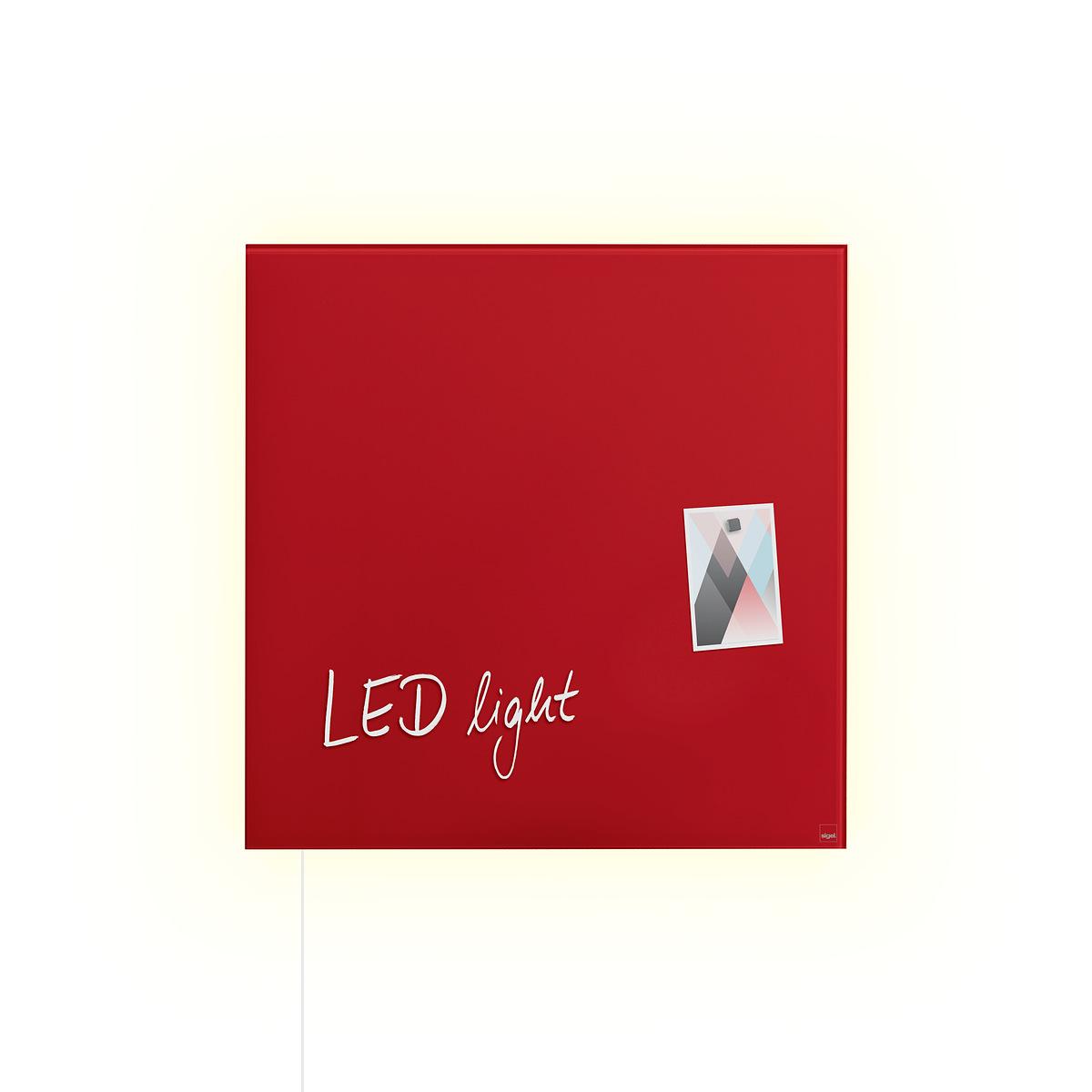 GL402-W-LED-Glasmagnetboard-artverum-red