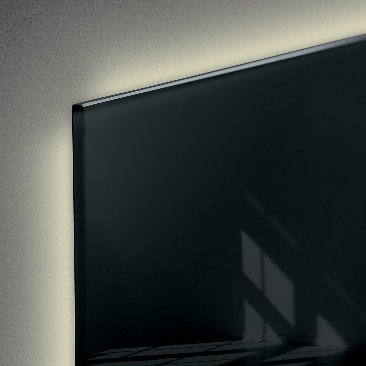 Glasmagnetboard-LED-artverum-Detail-01-schwarz