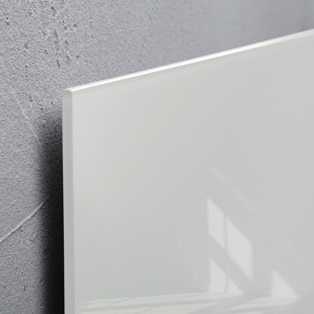 SIGEL Artverum Glas-Whiteboard – 150x100 Cm, Super-weiß, Inkl. 6 Magnete, 4 Marker & Reinigungsmittel