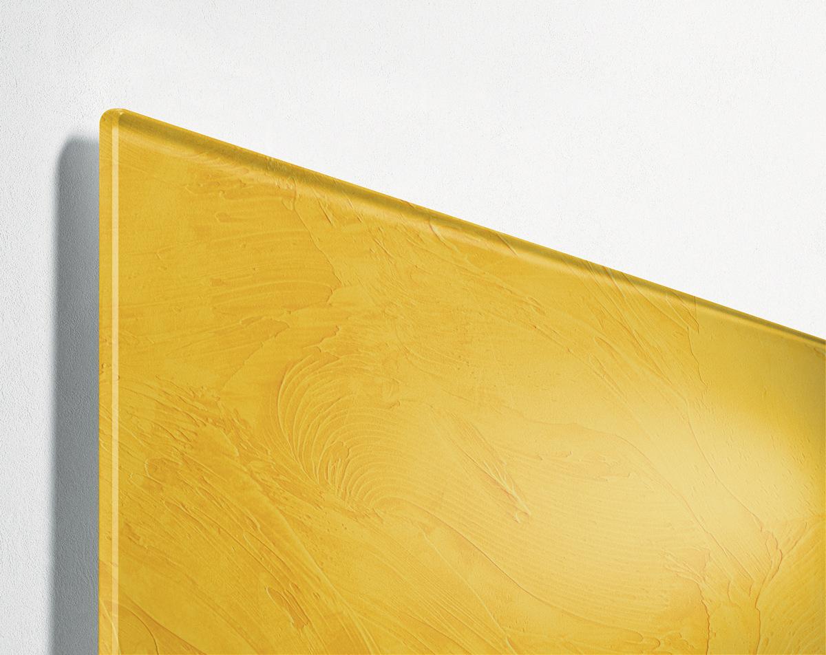 Glasmagnetboard-artverum-matt-YellowStructure-Detail