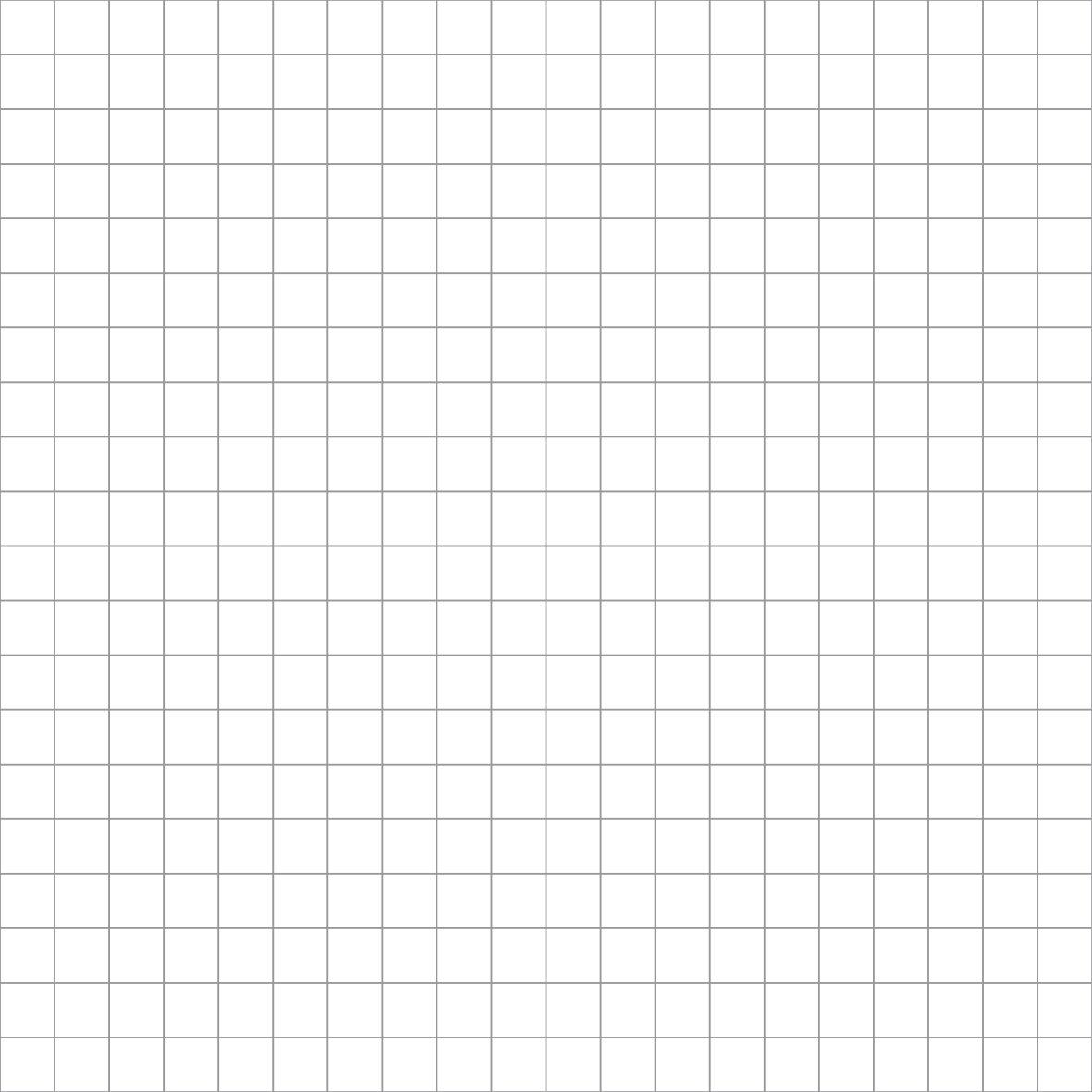 White area with grey grid