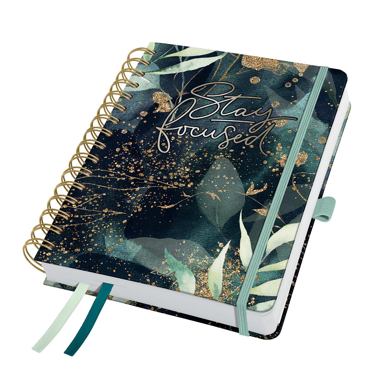 sigel Agenda de poche Jolie 2024, similicuir, A6, bleu - Achat/Vente SIGEL  8203930