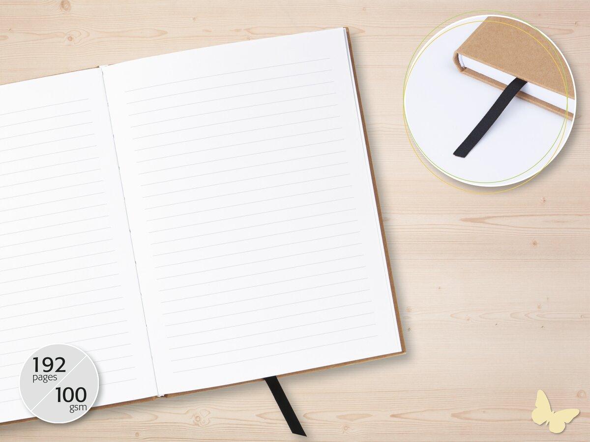 Notebook Jolie, Pure Cottonflowers, approx. A5, lined | SIGEL