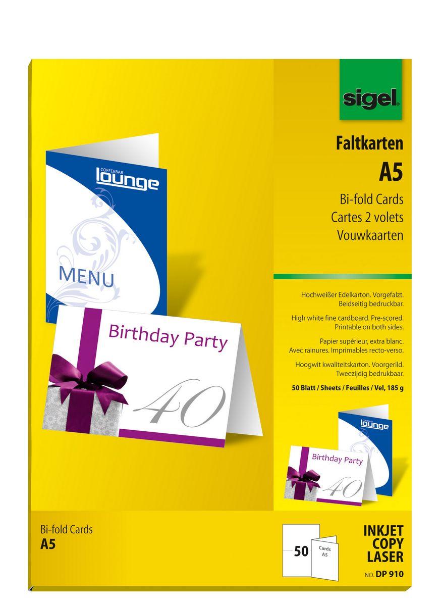 Bi Fold Cards Sigel