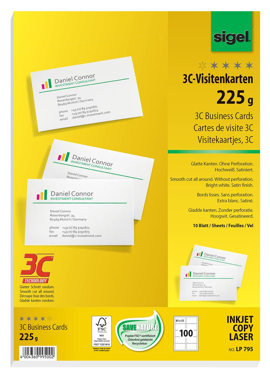 Business Cards 3c Sigel