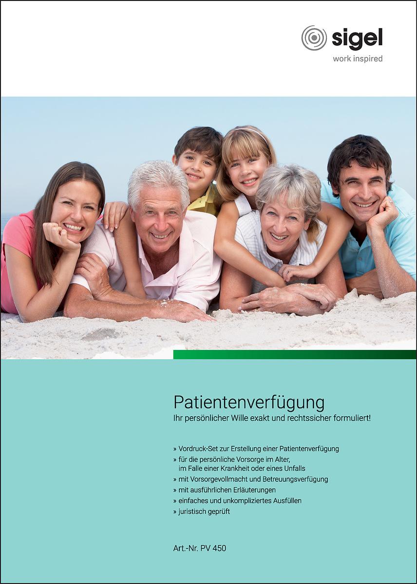 Patientenverfugung Sigel