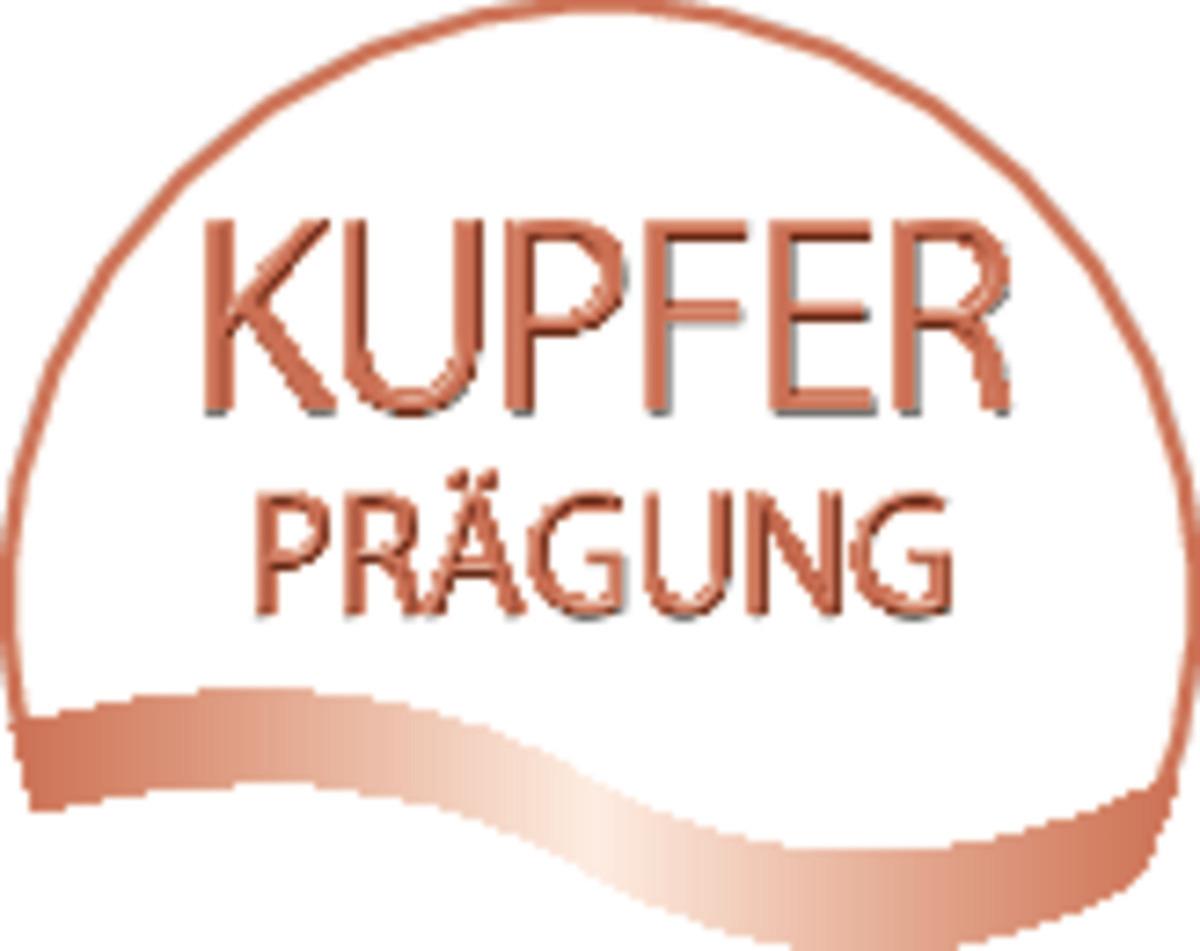 Kupfer-Praegung