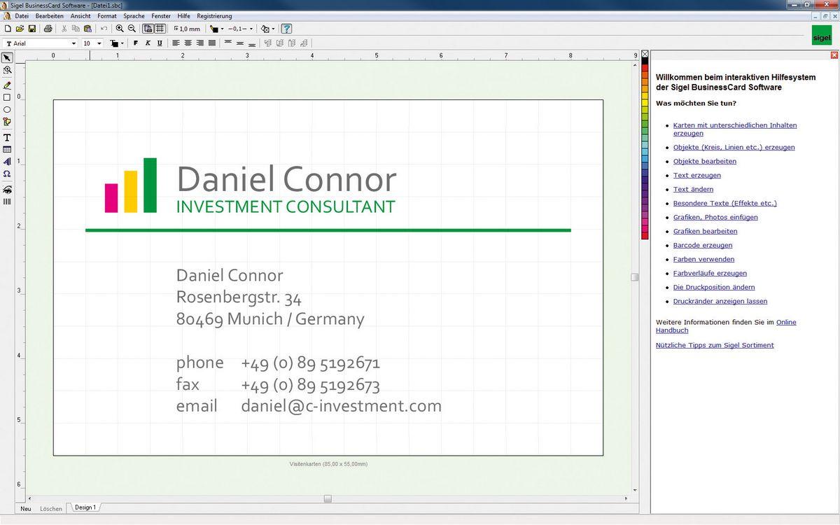 SW670-Businesscard-Software-Screen2