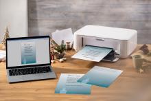 DP259-Papiere-Drucker-Laptop-Anwendung