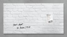 Das SIGEL Glas-Magnetboard in White Stone ist ein Hingucker in jedem Büro oder auch Zuhause
