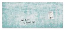 GL297-Glasmagnetboard-artverum-matt-Turquoise-Wall