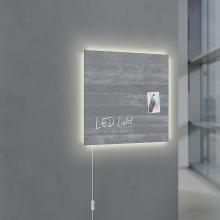 GL403-Glasmagnetboard-artverum-LED-Sichtbeton-ambiente-01-A1