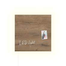 GL405-W-LED-Glasmagnetboard-artverum-Design Natural-Wood