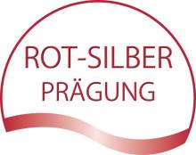 Rot-Silber-Praegung