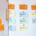 Kanban Board mit Artverum Glas-Whiteboards