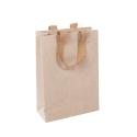 Paper bag with jute handles