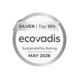 Silber Auszeichnung "Ecovadis - sustainability Rating" 2026