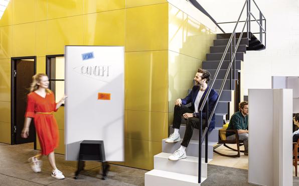 Mobil Arbeiten Boardsystem Meet-up