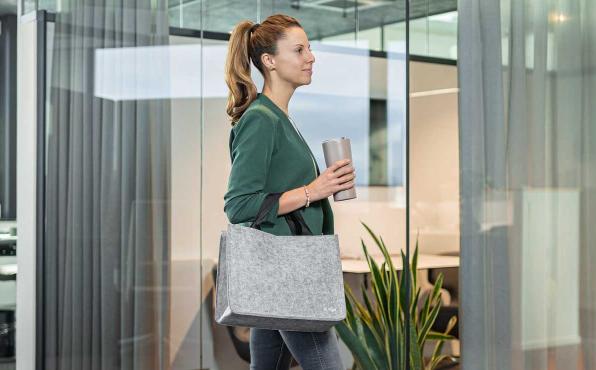 Desk Sharing Bags für Einrichter