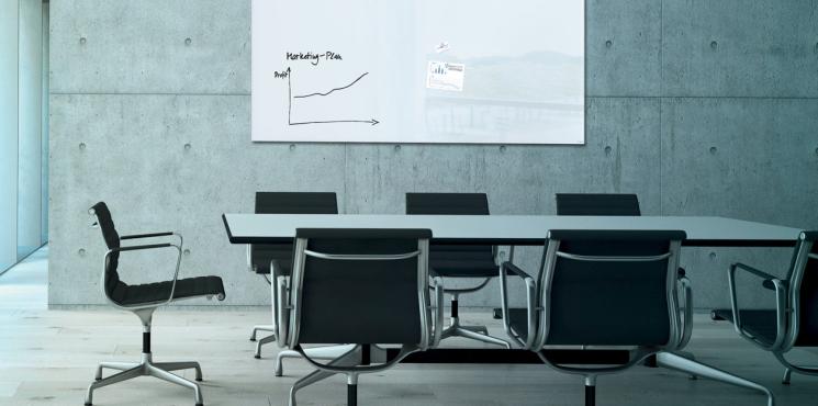 Artverum magnetic glass boards glossy