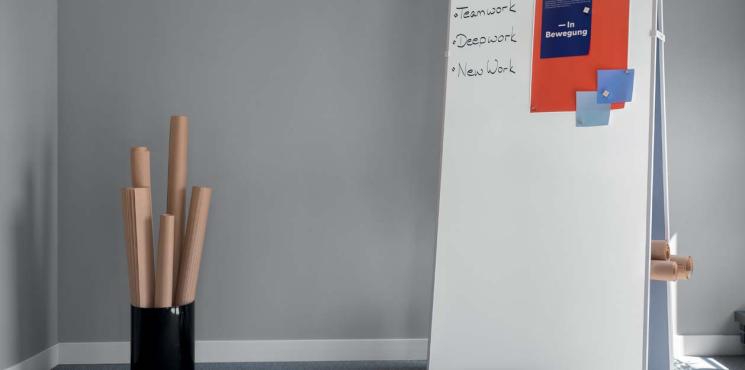 Mobiles Boardsystem Meet up auf der Orgatec