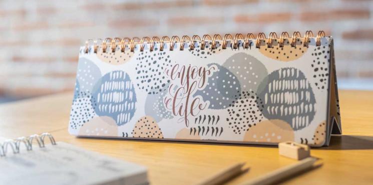 Kreativ planen mit undatierten Kalendern von SIGEL