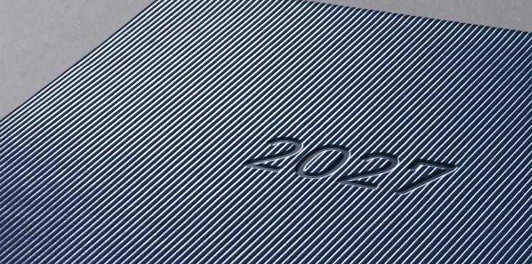 SIGEL Conceptum Kalender in blau