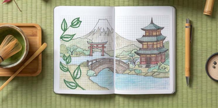 Re‑Up Notizbuch & japanische Inspiration