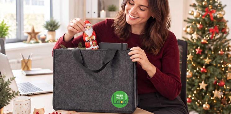 Desk Sharing Bag Basic als Geschenk für Mitarbeiter