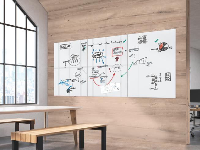 SIGEL - Pizarras blancas de vidrio