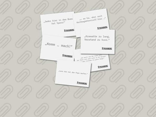 Exklusiver Merch zum neuen Stromberg Kinofilm: Postkarten