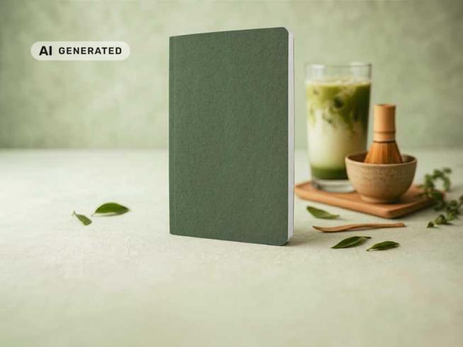 Re-Up Notizbuch in der Japan-Green-Edition