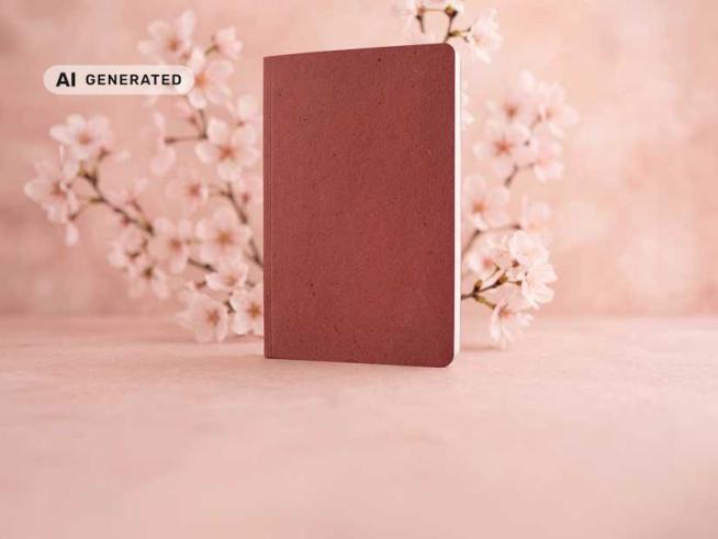 Re-Up Notizbuch in der Japan-Red-Edition