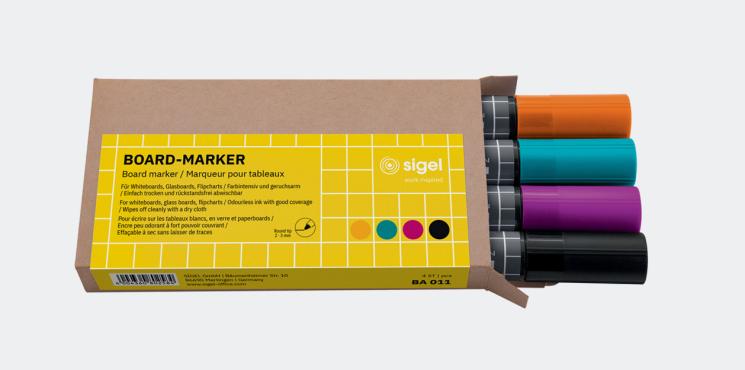 Artverum magnetic glass whiteboard accessories