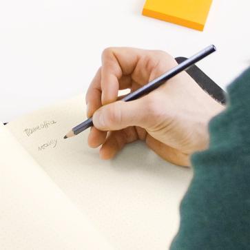 Gedanken festhalten auf Papier Teaser