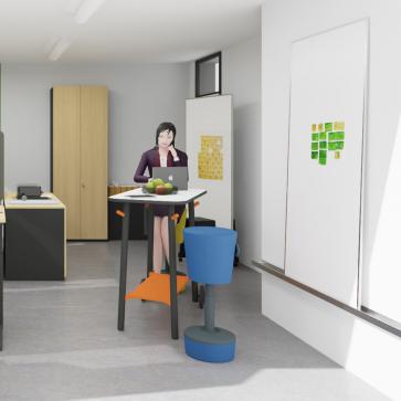 Moderne Arbeitsumgebung mit Büro Optimal Teaser