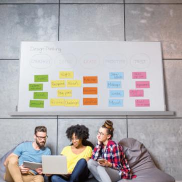 Mobiles Boards Meet up Wandschiene